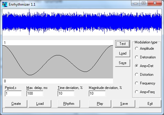 Enrythmizer Sound Generation